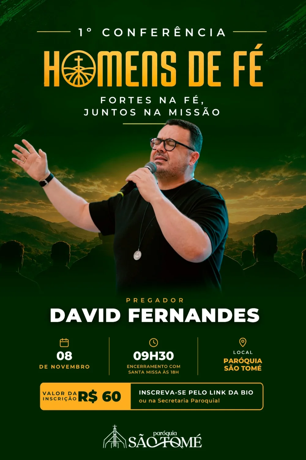 1ª  Conferência Homens De Fé