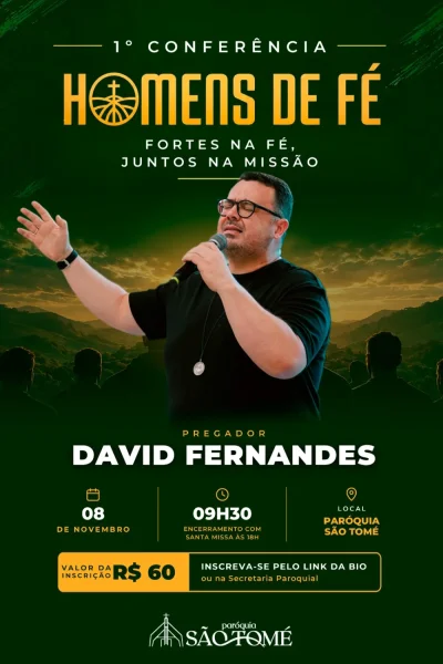 1ª  Conferência Homens De Fé