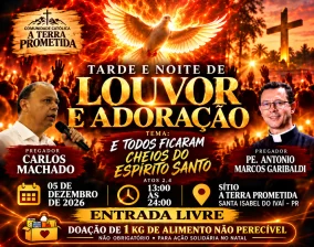 I Tarde De Louvor E Adoracao - Sitio A Terra Prometida